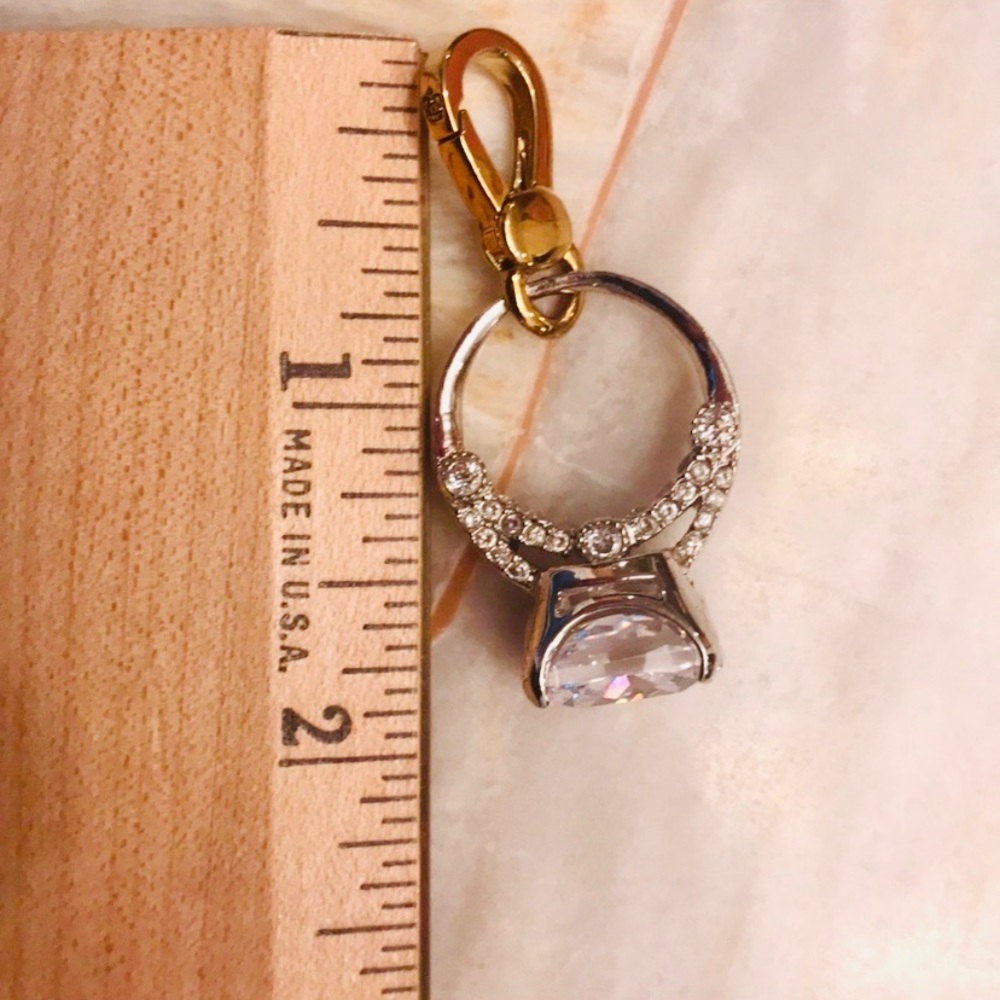 authentic rare luxury Juicy Couture engagement ring charm - Picture 6 of 17